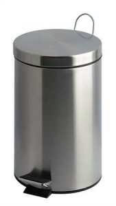 Vepa Bins pedálos fém szemetes 20L króm (VB 222220)